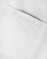 Oxford logo shirt_ivory