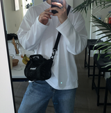 [ Self-made ] Signature Essential Overfit Plain Long Sleeve T-shirt