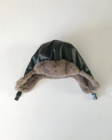 Kyoka Winter Leather Trooper Hat (3color)