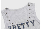 Zadie Studded Angel Tank