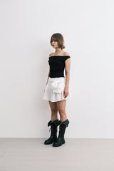 レースドゥオTシャツ (black)