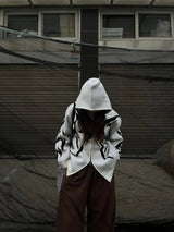 Irie knit zip-up white