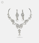 Crystal Glam Drop Jewelry Set