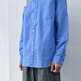 Drop-Shoulder Solid Shirt