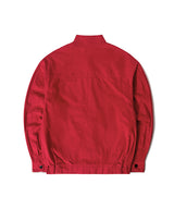 LB Washed Oxford Harrington Jacket (Red)