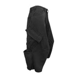 VTG BACK BOOTS CARGO SHORTS_BLACK