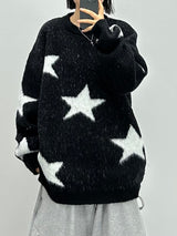 スターモヘアブラッシュニット