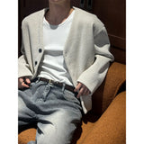 [F/W] Golgi v neck crop cardigan(4color)