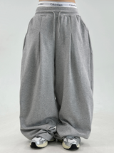2000SOLD❤SIDE-PINTUCK PANTS
