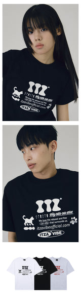 ITZ OFFICIAL LOGO T SHIRT - BLACK