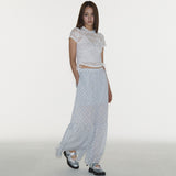 CHECK PANTS IN GREY