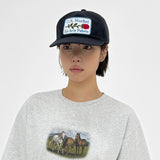 Rose Patch Cap_Dark Navy