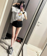 MM TWELVE FLOWER T-Shirts (WHITE)