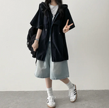 Meli Pintuck Denim Bermuda Shorts [Short & Long Selection*]