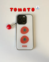 [MADE] トマトシルバーバンパーフォンケース