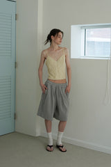 Cozy sweat shorts_gray