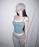 baby doll layered top (3colors)