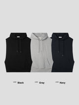 Hooded Sweat Vest 3C