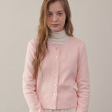 Twist Cardigan - ROMANTIC PINK