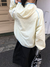 Neon Piping Scene Windbreaker (6c)