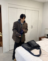No.0995 check OVER blazer JK