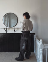 Qoo Back Painting Denim Pants