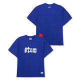 ブラーSTGMセミオーバーサイズTシャツ Black / Blue / White