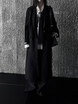 handmade long vest coat