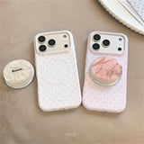 Luxury Stone Pattern Magnetic iPhone Case