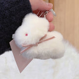 Bunny Popo Doll Keyring (ivory)