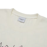 24FW RETRO RABBIT SHORT SLEEVE T-SHIRT CREAM