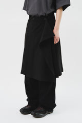 (W) Rag Pleats Skirt (2color)