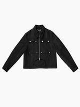 WOOD FABRIC PINOCCHIO JACKET