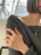 [925silver] ローズバインリング