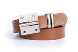 Hinge Calf Leather Belt In Brown