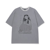 へースオーバーフィットTシャツ [Grey]