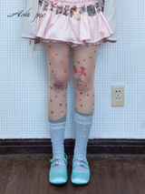 SS26 Printed Tights