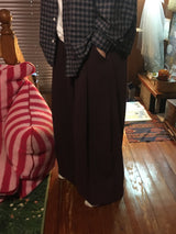 ティッシュピンタックスウェットパンツ