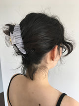 ミルキードットヘアクリップ (2color)
