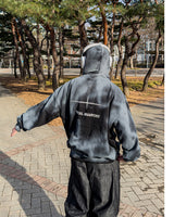 Anarchy Dirty Washing Hoodie Zip-up Warmer