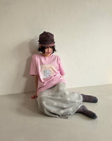 Ring Ring Button Tee (2colors)