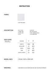 JADE SCARF SHIRT white