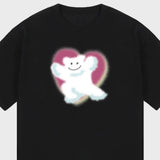[UNISEX] スレイベア ビッグクラウドスマイル 半袖Tシャツ