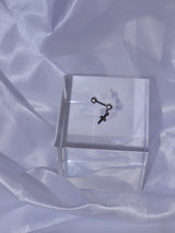 all surgical steel mini cross piercing