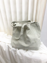 Oatmeal Washed Eco Bag