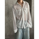 [S/S] Lace see through shirts (2color)