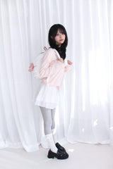 Pastel Round Knitwear Cardigan (2colors)