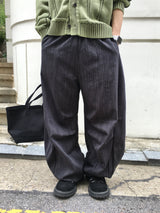 Ter Stripe Balloon Denim Pants 2C