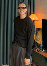 Men's ピュアクロップマッスルフィットニット 4COLOR