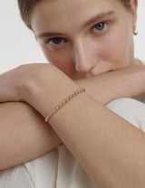 26SS★ [Premium Plating] Ice Cushion Cuff Bangle